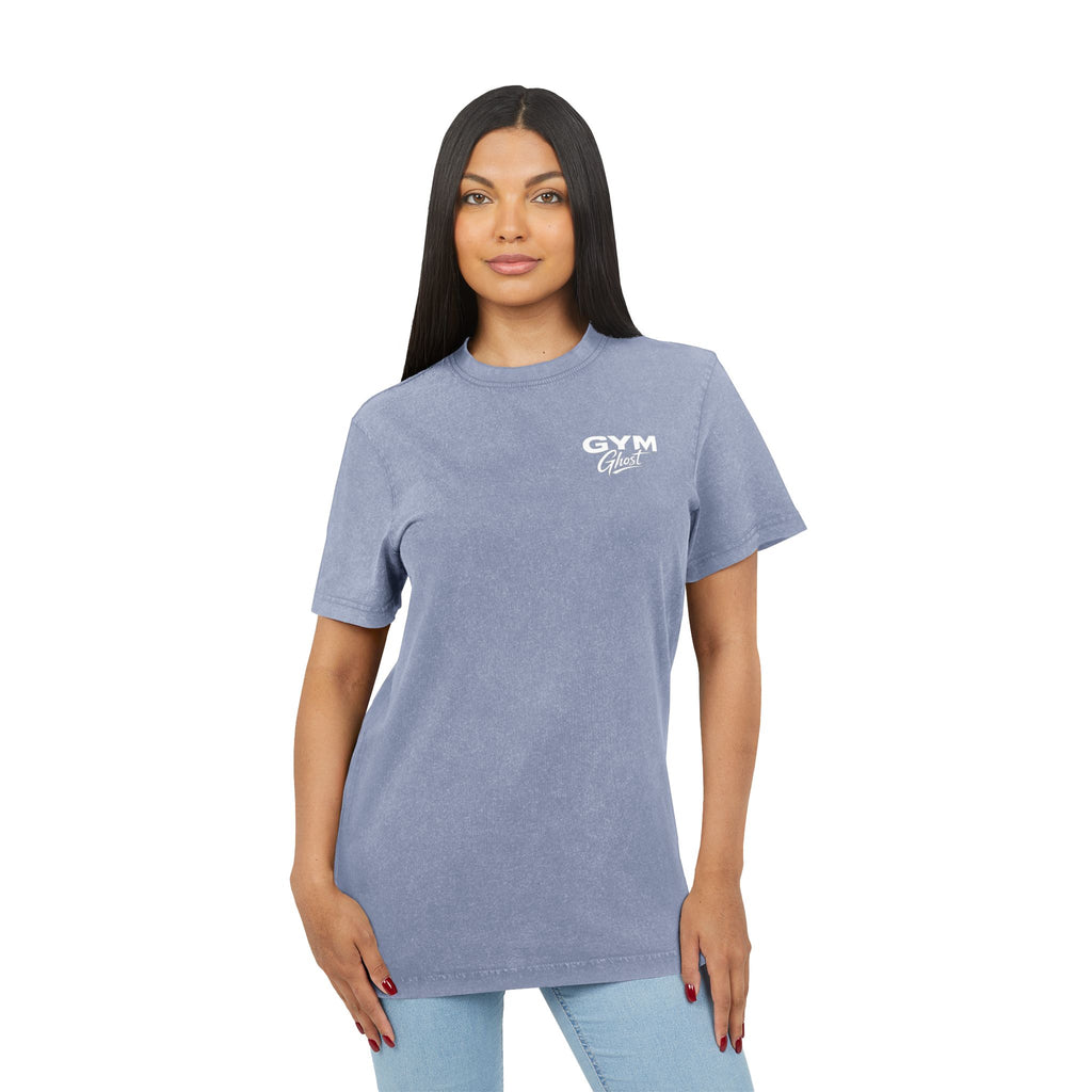 GYM GHOST Premium Basic Shirt Unisex – Acid Wash – 5 Farben
