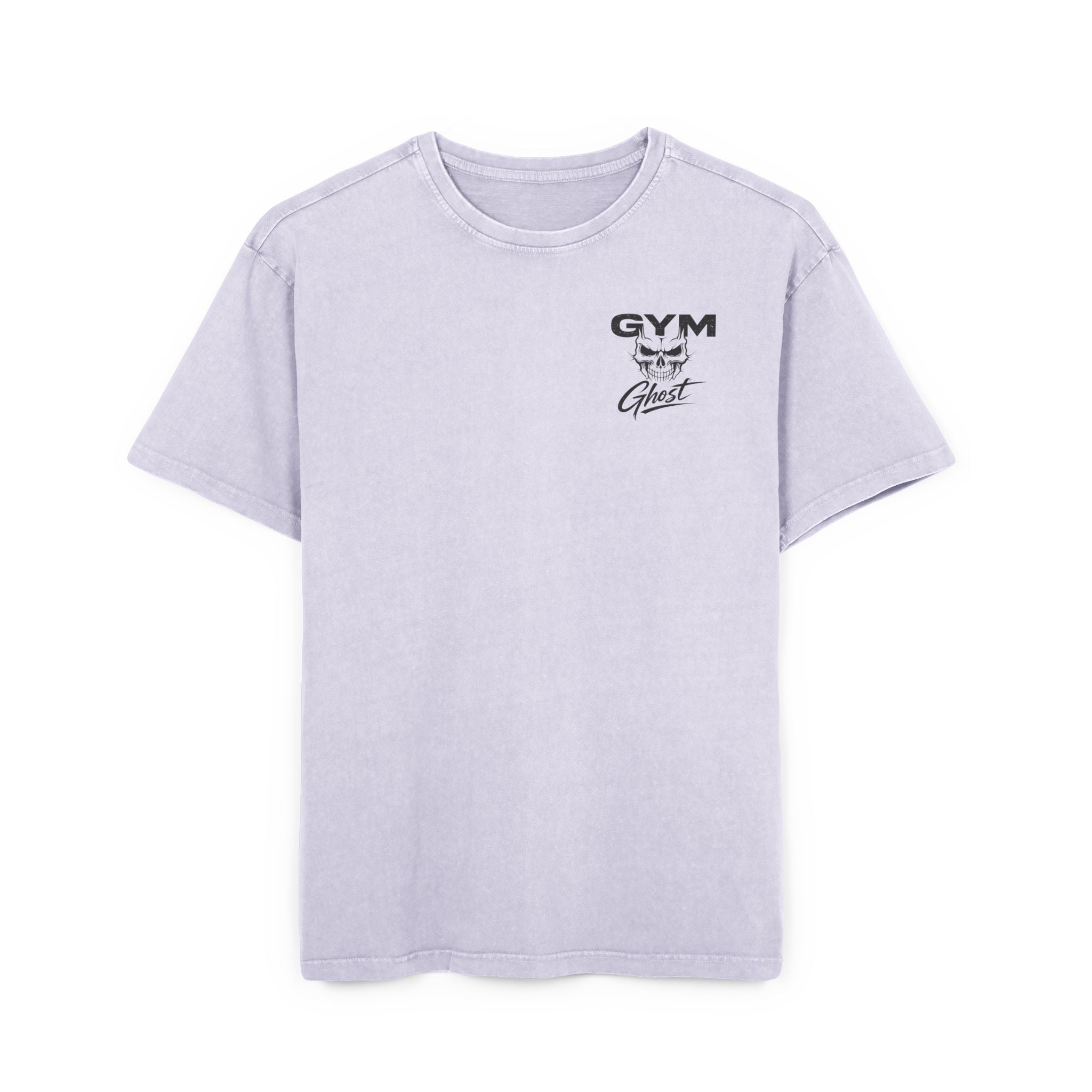 Gym Ghost Unisex Oversize T-Shirt Soft Lilac