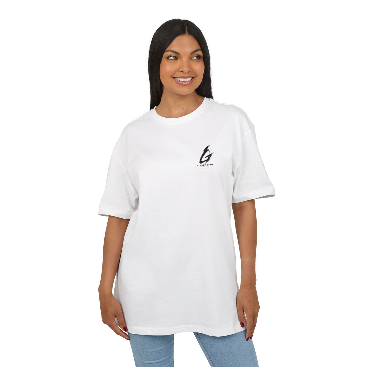 Street Ghost Oversize Urban Soul Nr.:2 Die Tänzerin Unisex White