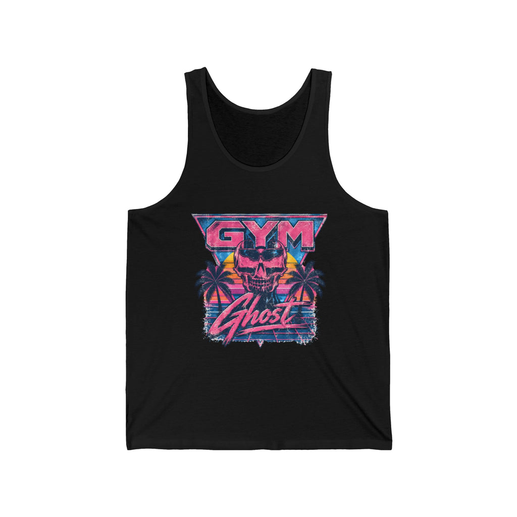 Gym Ghost 80's Tanktop 100% Baumwolle Unisex