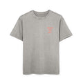 Oversize Tee Gym Ghost Asphalt & Orange "Geiler Scheiss" unisex