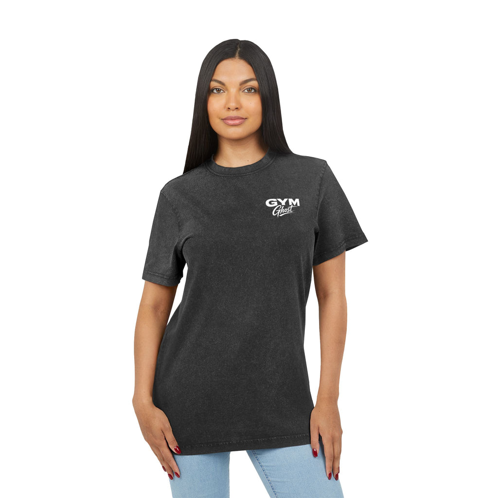 GYM GHOST Premium Basic Shirt Unisex – Acid Wash – 5 Farben
