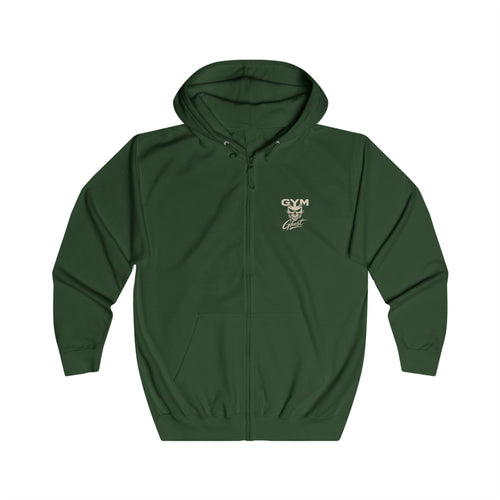 Ghost Zipper Green "Geiler Scheiss" Unisex
