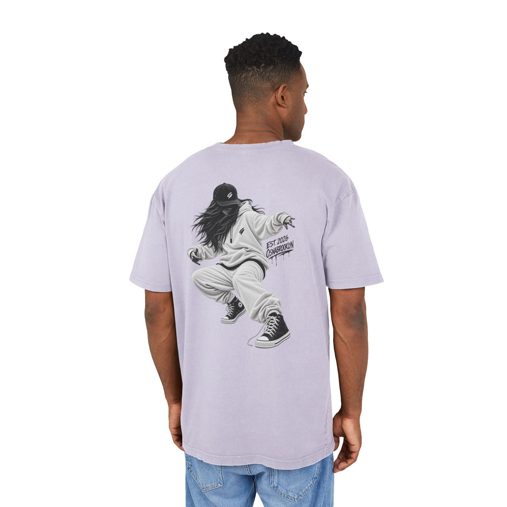 Street Ghost Oversize Acid Washed Urban Souls Nr.:2 Die Tänzerin Unisex Colored