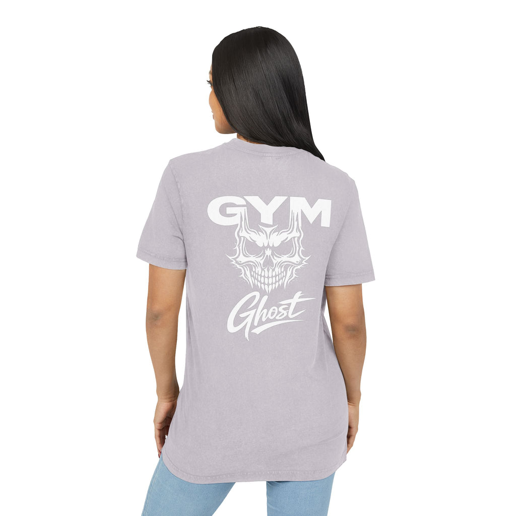 GYM GHOST Premium Basic Shirt Unisex – Acid Wash – 5 Farben