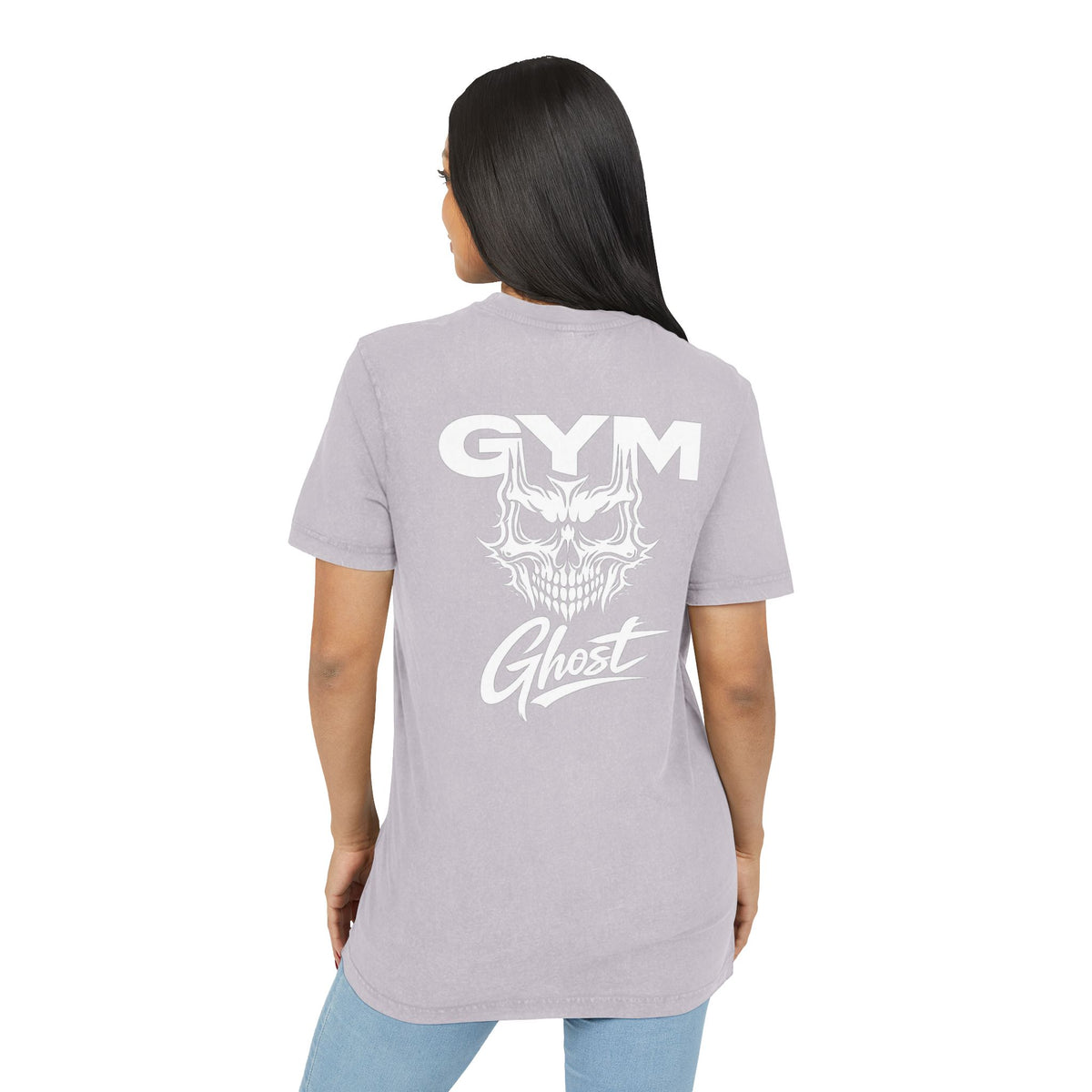 GYM GHOST Premium Basic Shirt Unisex – Acid Wash – 5 Farben