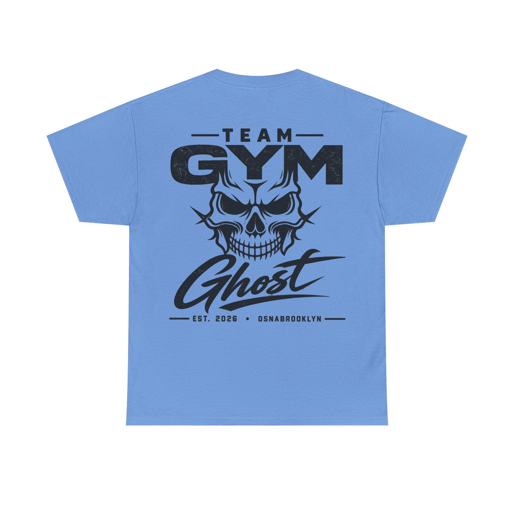Team Gym Ghost Shirt schwarzer print Unisex 100% Baumwolle viele Farben