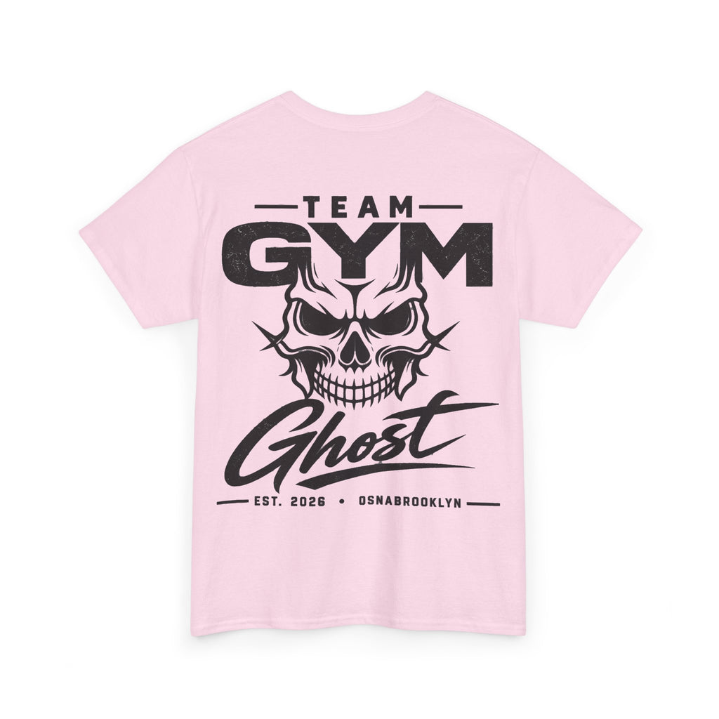 Team Gym Ghost Shirt schwarzer print Unisex 100% Baumwolle viele Farben