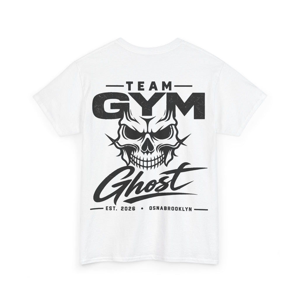 Team Gym Ghost Shirt schwarzer print Unisex 100% Baumwolle viele Farben