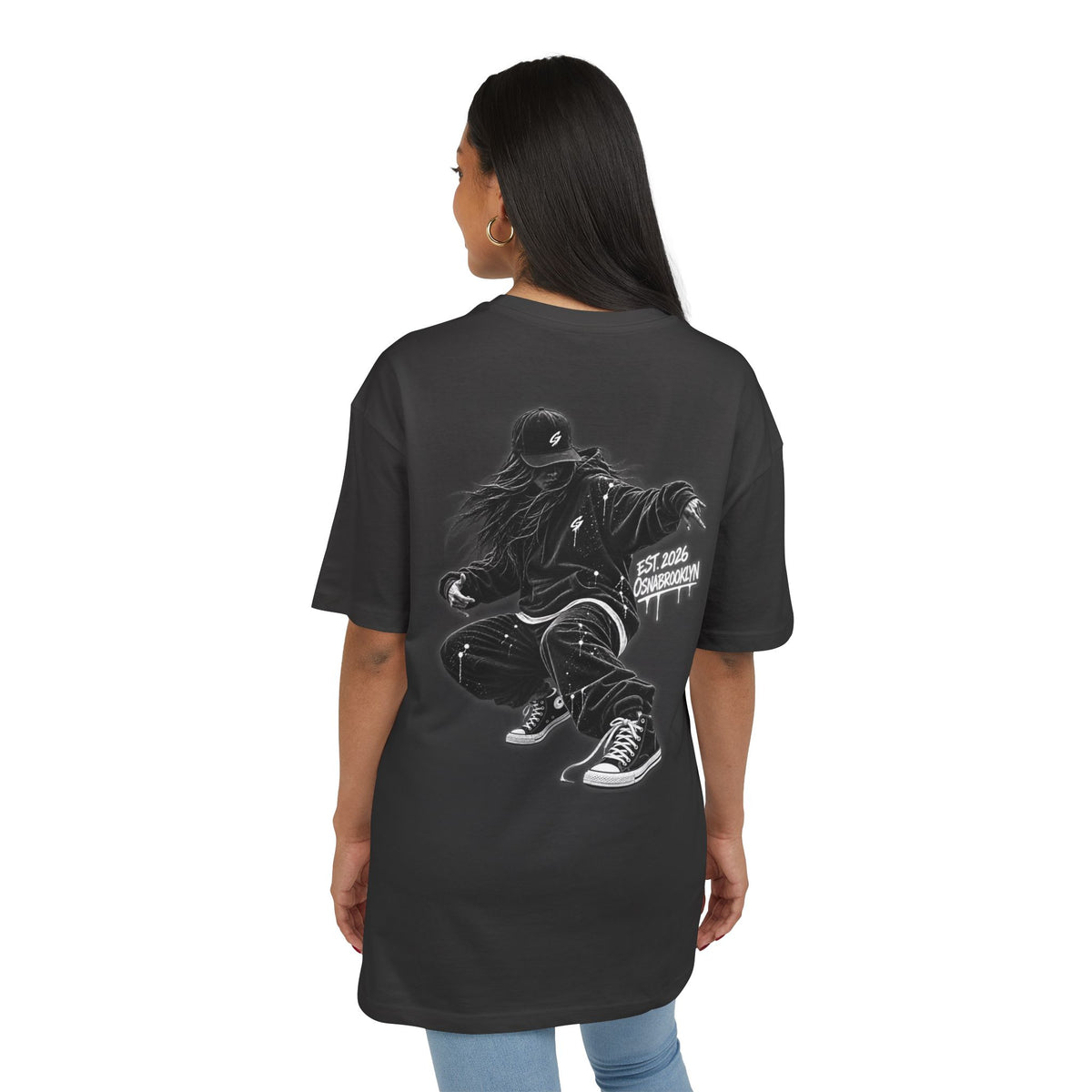 Street Ghost Oversize Urban Soul Nr.2 Die Tänzerin Black Unisex