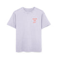 GYM GHOST Acid Wash Oversize T-Shirt – Soft Lilac & Lachs "Geiler Scheiss" | Gym & Streetwear
