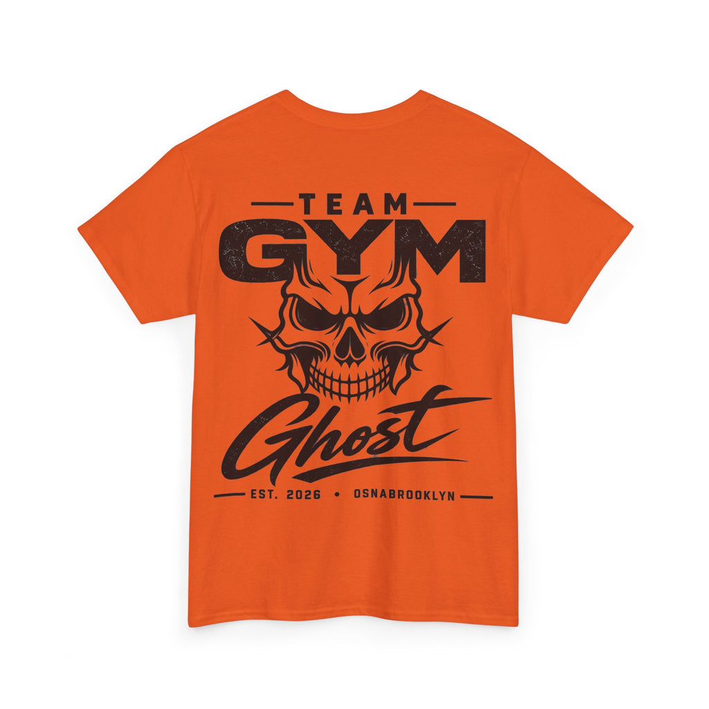 Team Gym Ghost Shirt schwarzer print Unisex 100% Baumwolle viele Farben
