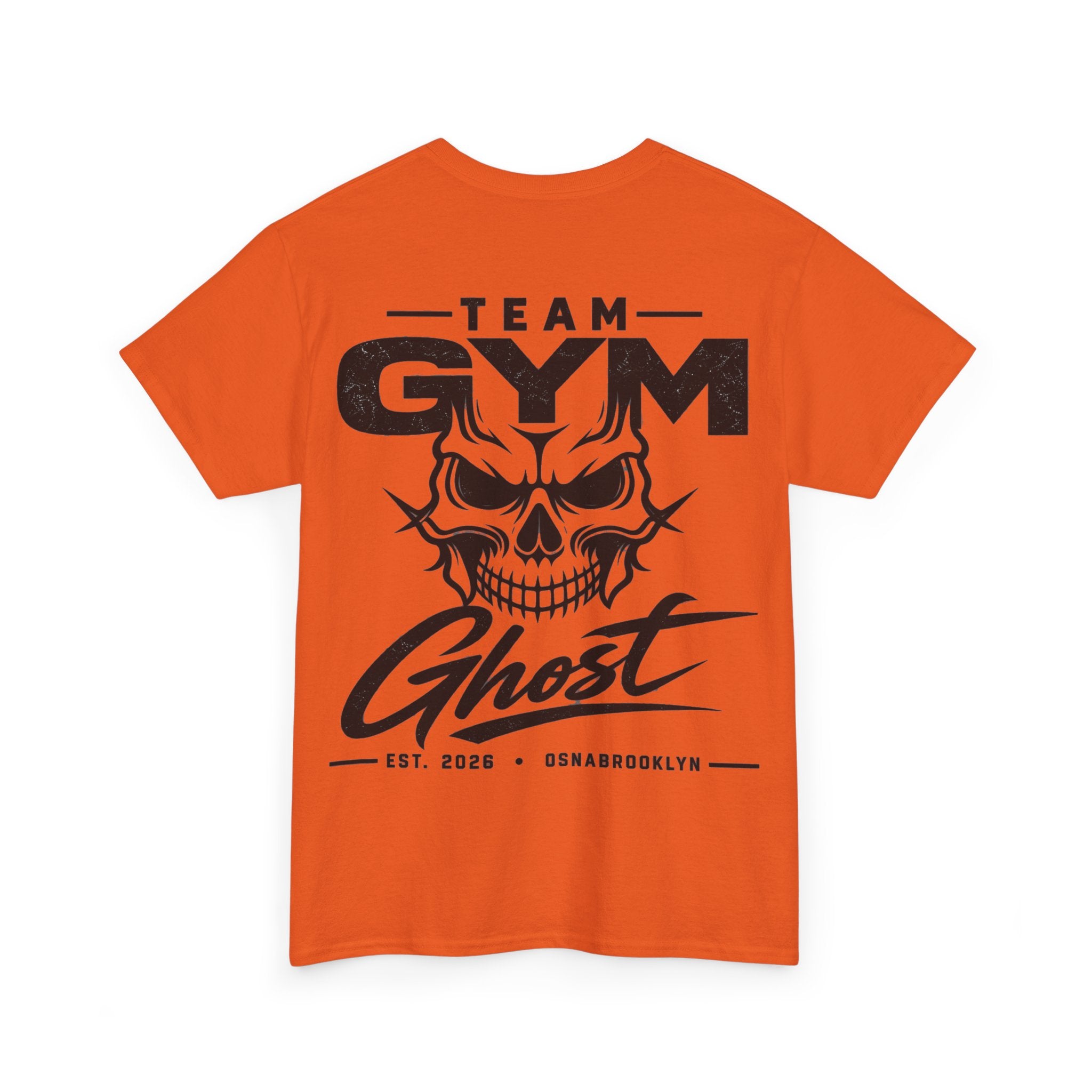 Team Gym Ghost Shirt schwarzer print Unisex 100% Baumwolle viele Farben