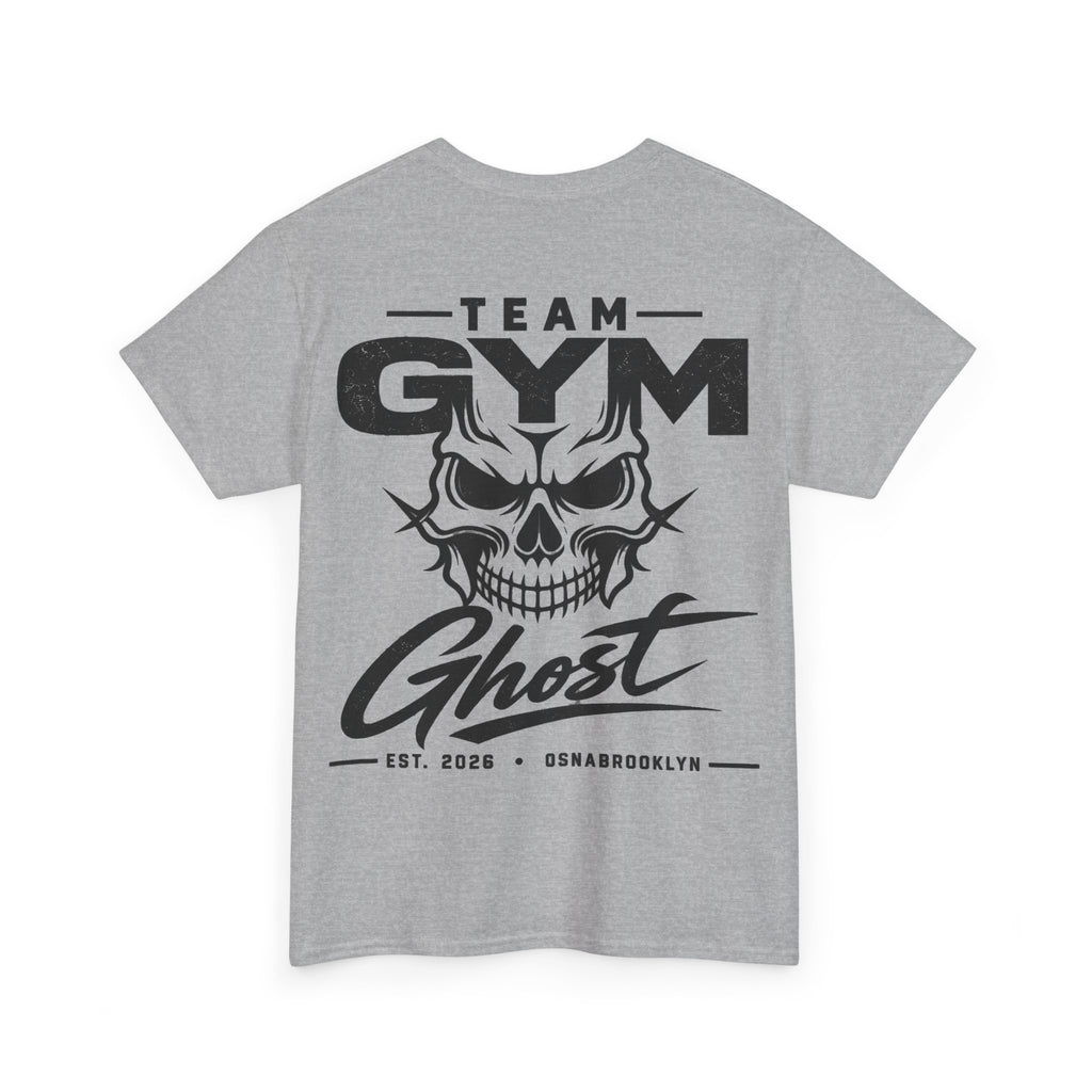 Team Gym Ghost Shirt schwarzer print Unisex 100% Baumwolle viele Farben