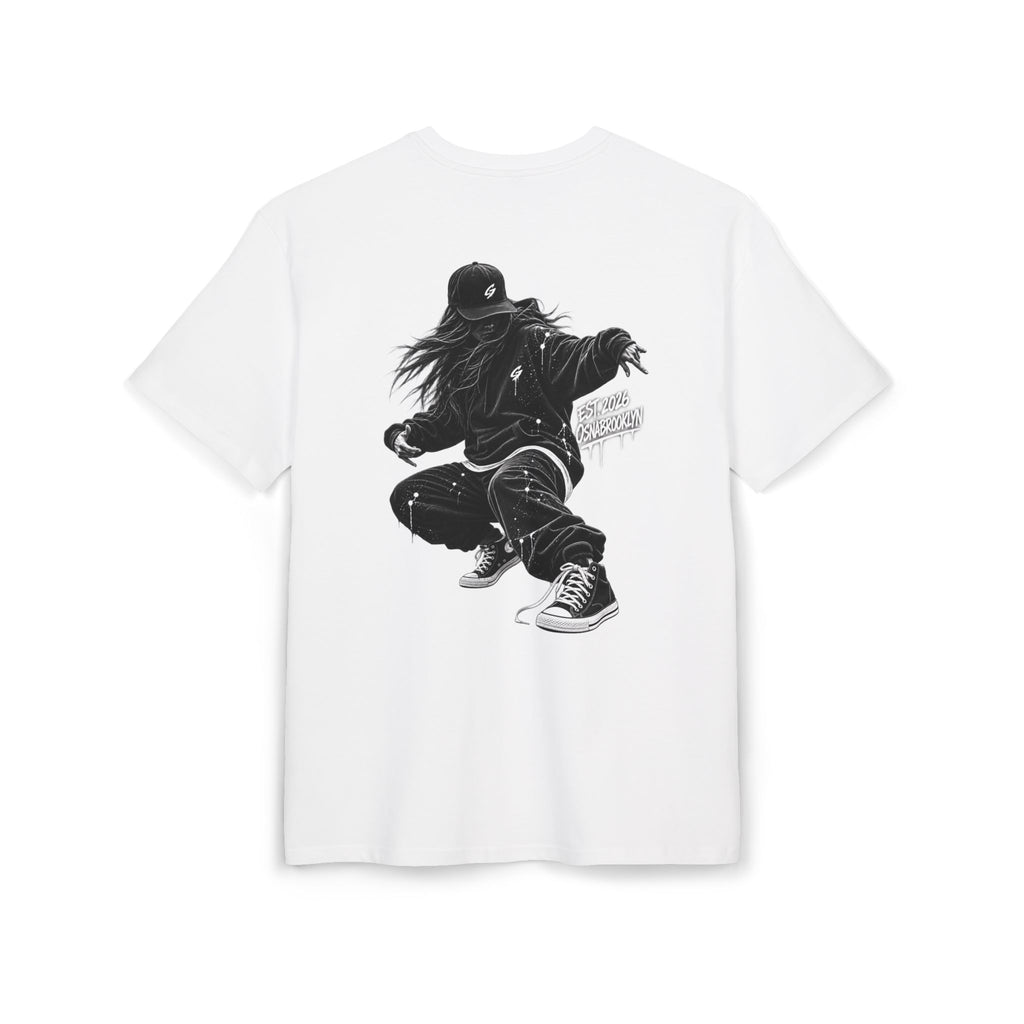 Street Ghost Oversize Urban Soul Nr.:2 Die Tänzerin Unisex White