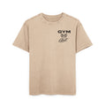 Gym Ghost Unisex Oversize T-Shirt Union Beige