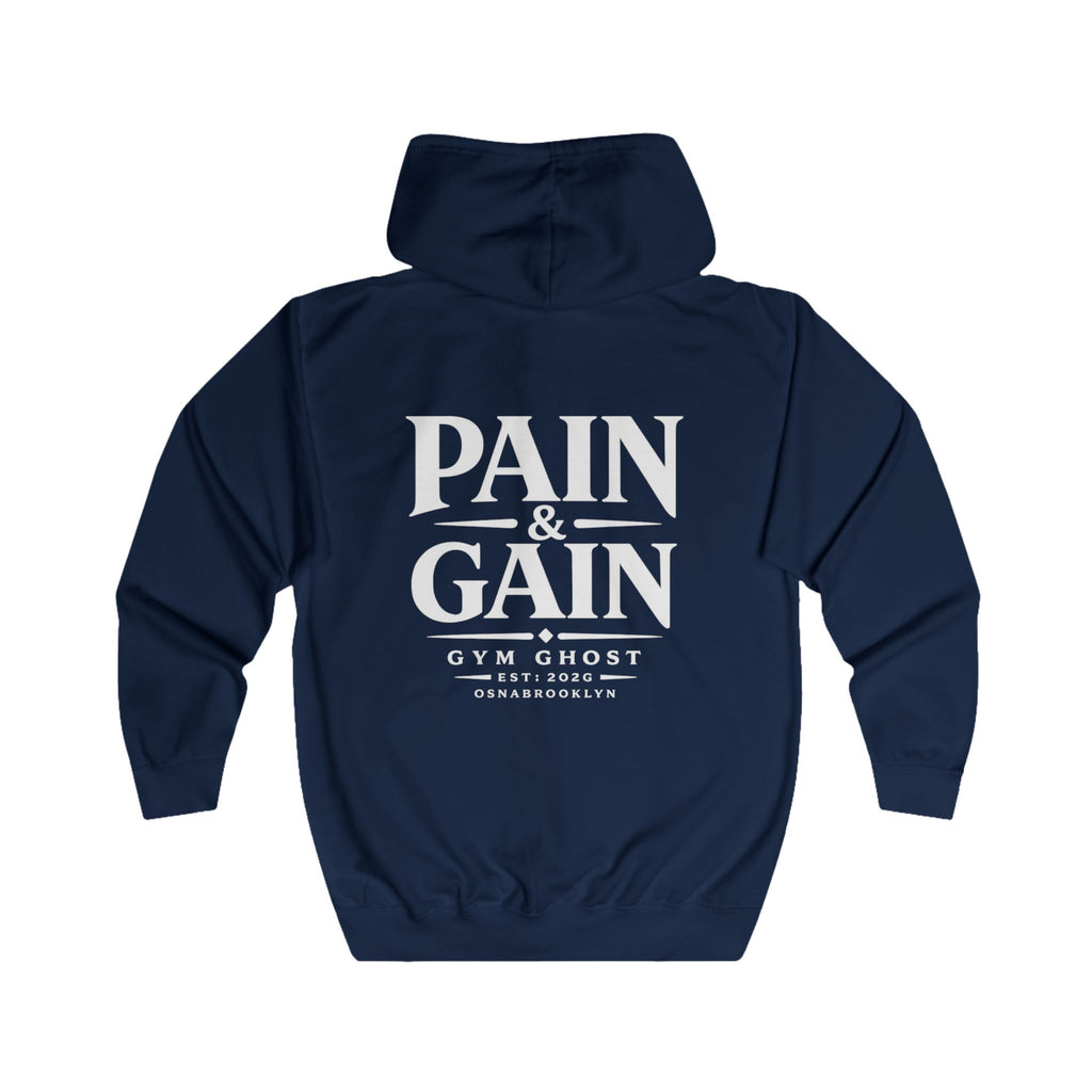 Ghost Zipper Blue "Pain&Gain" Unisex