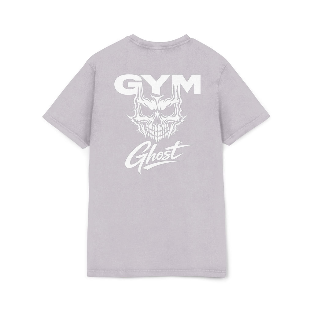 GYM GHOST Premium Basic Shirt Unisex – Acid Wash – 5 Farben