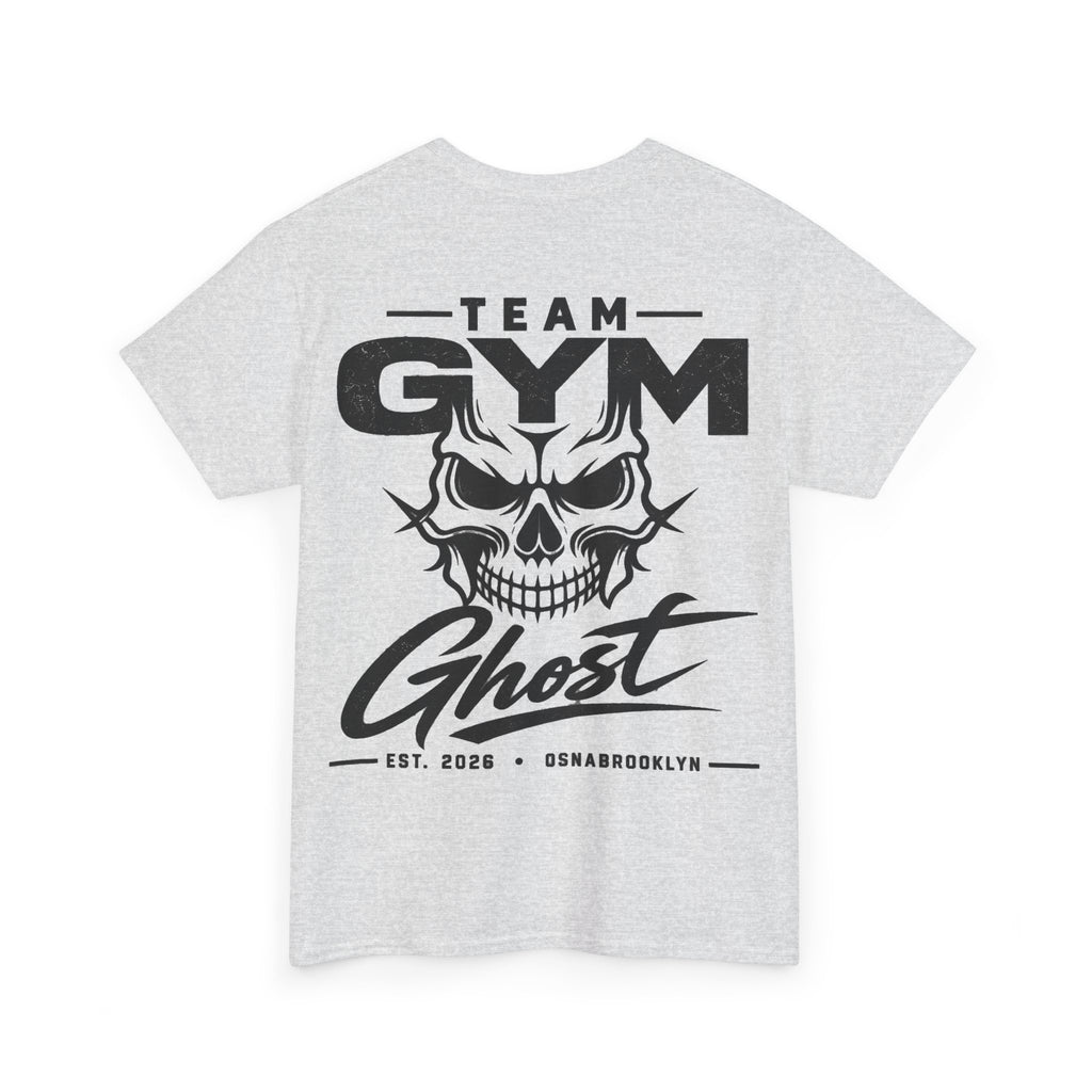 Team Gym Ghost Shirt schwarzer print Unisex 100% Baumwolle viele Farben
