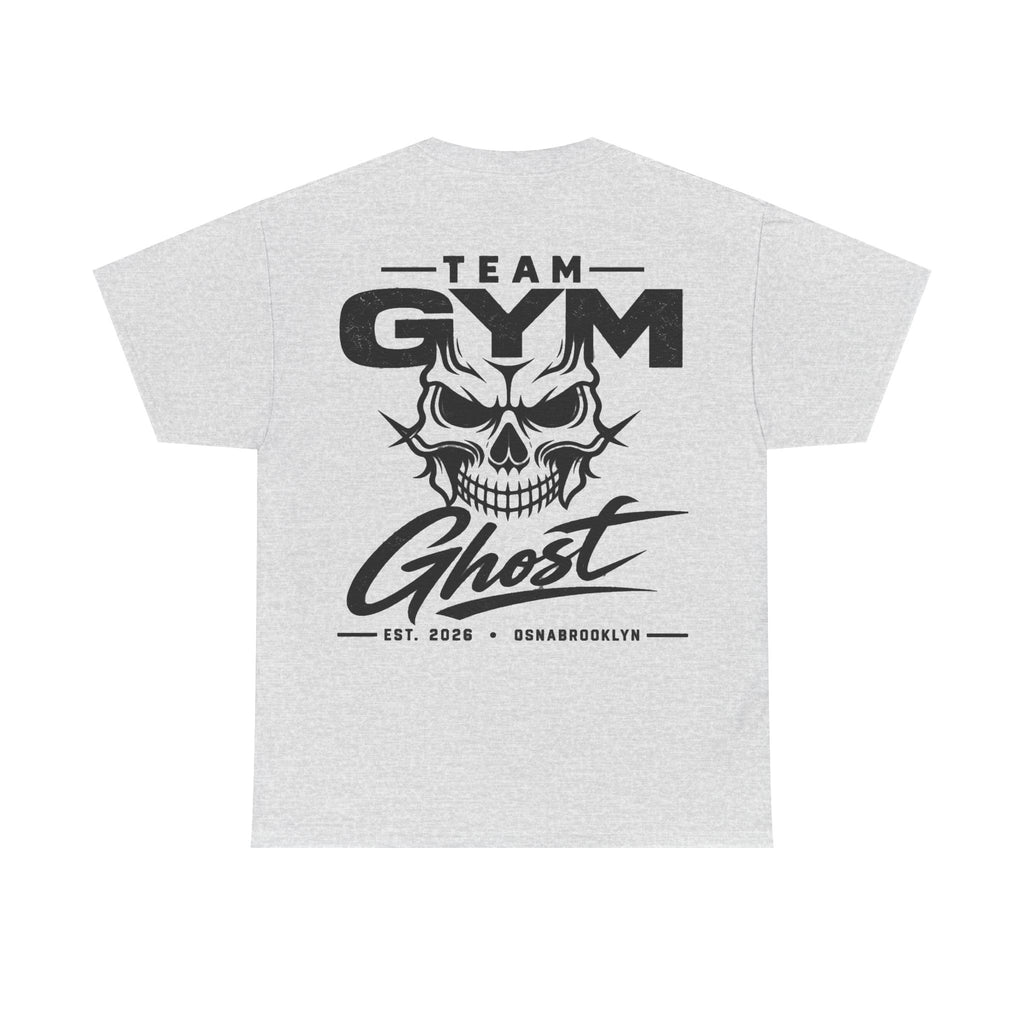 Team Gym Ghost Shirt schwarzer print Unisex 100% Baumwolle viele Farben