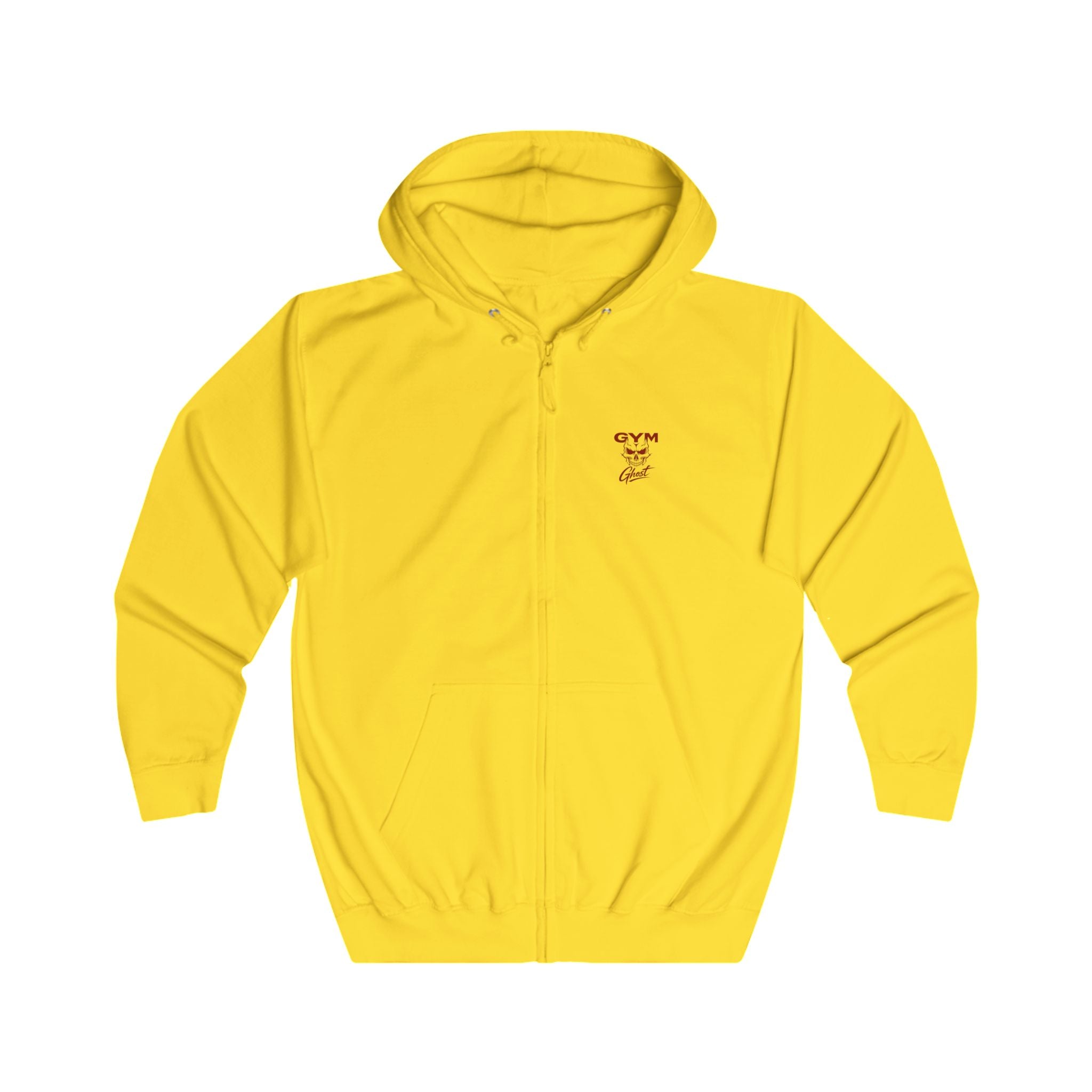 Ghost Zipper Yellow "Pain&Gain" Unisex