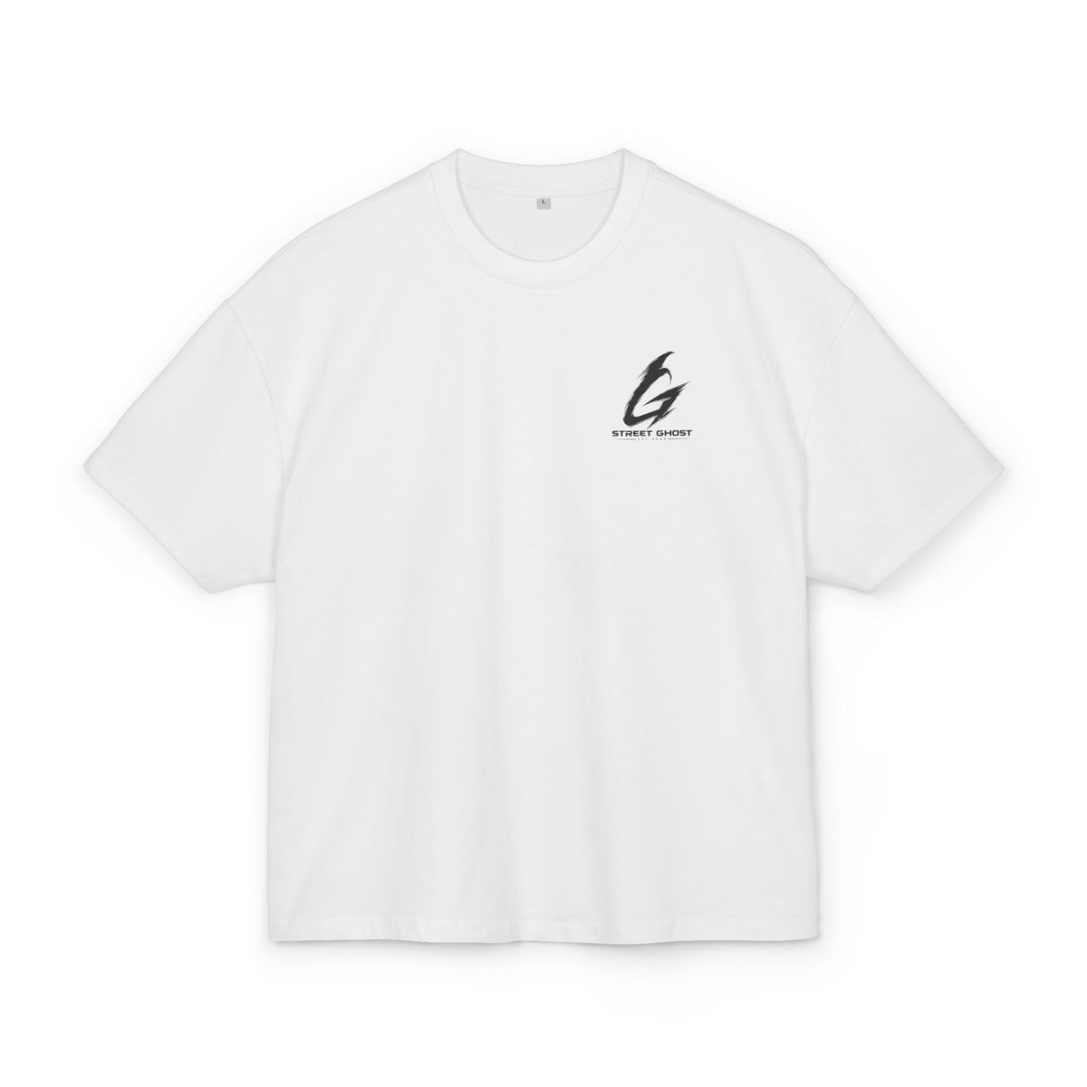 Street Ghost Urban Souls Nr 1: Skater white Oversize Unisex extra Heavy (8.5 oz /yd² (300 g/m²)
