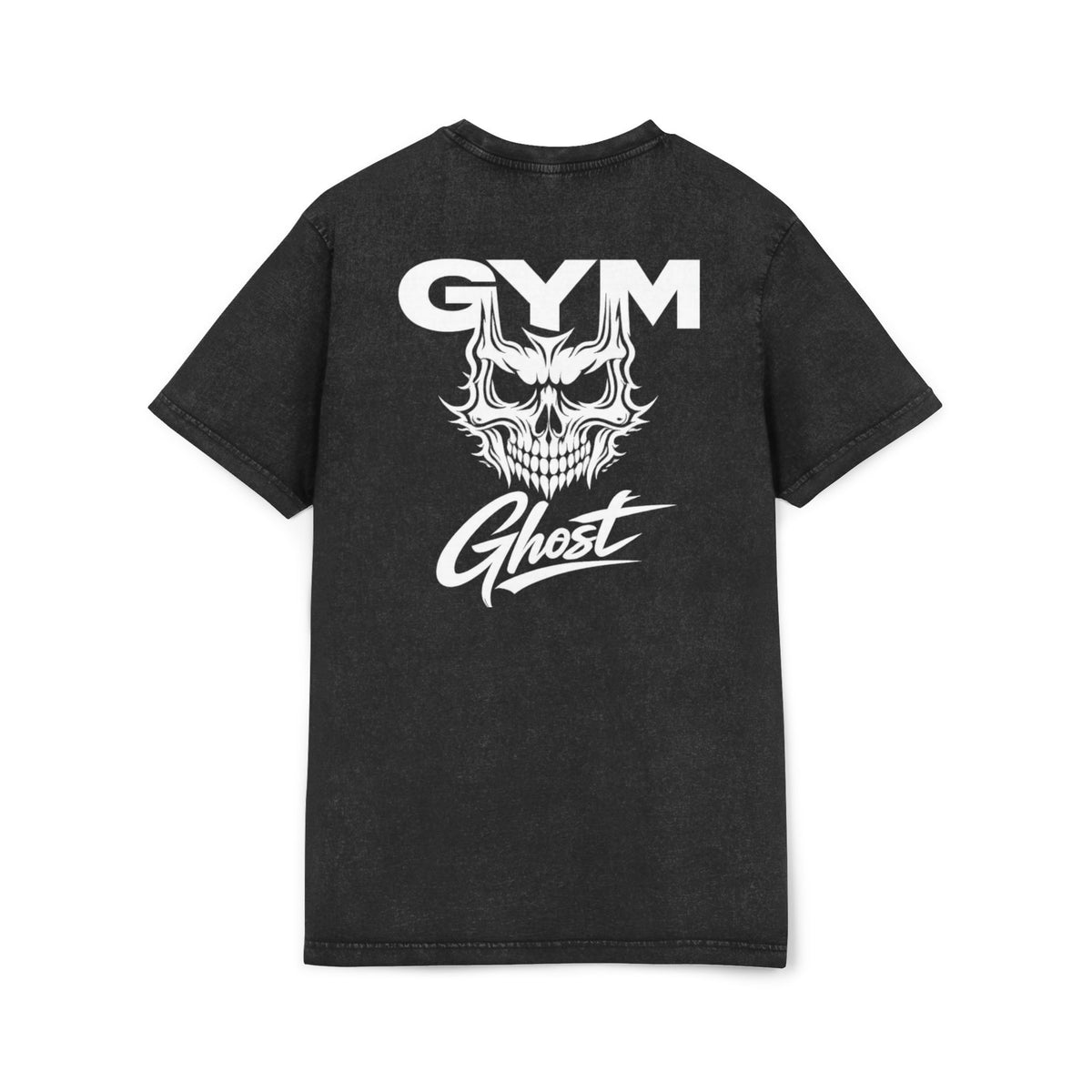 GYM GHOST Premium Basic Shirt Unisex – Acid Wash – 5 Farben