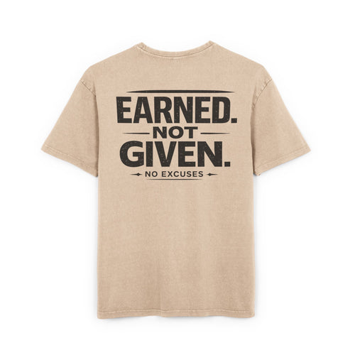 Gym Ghost Unisex Oversize T-Shirt Union Beige