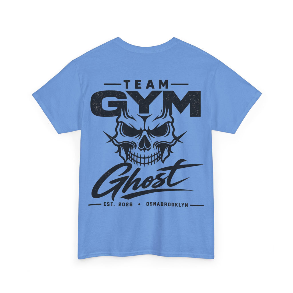 Team Gym Ghost Shirt schwarzer print Unisex 100% Baumwolle viele Farben