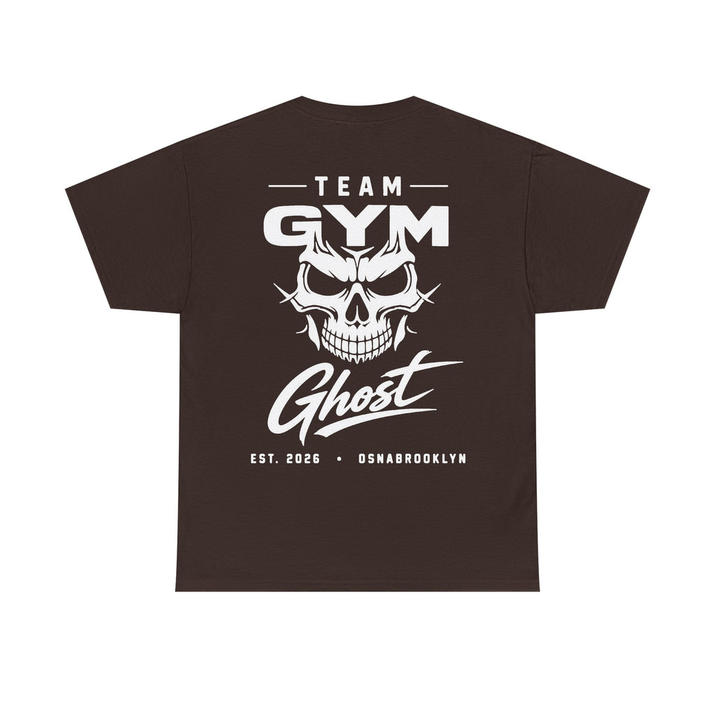 Team Gym Ghost Shirt Regular Fit Weiß Unisex