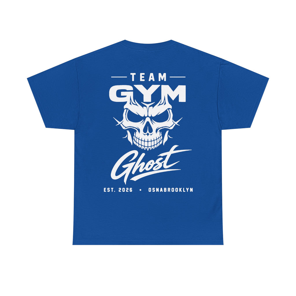 Team Gym Ghost Shirt Regular Fit Weiß Unisex