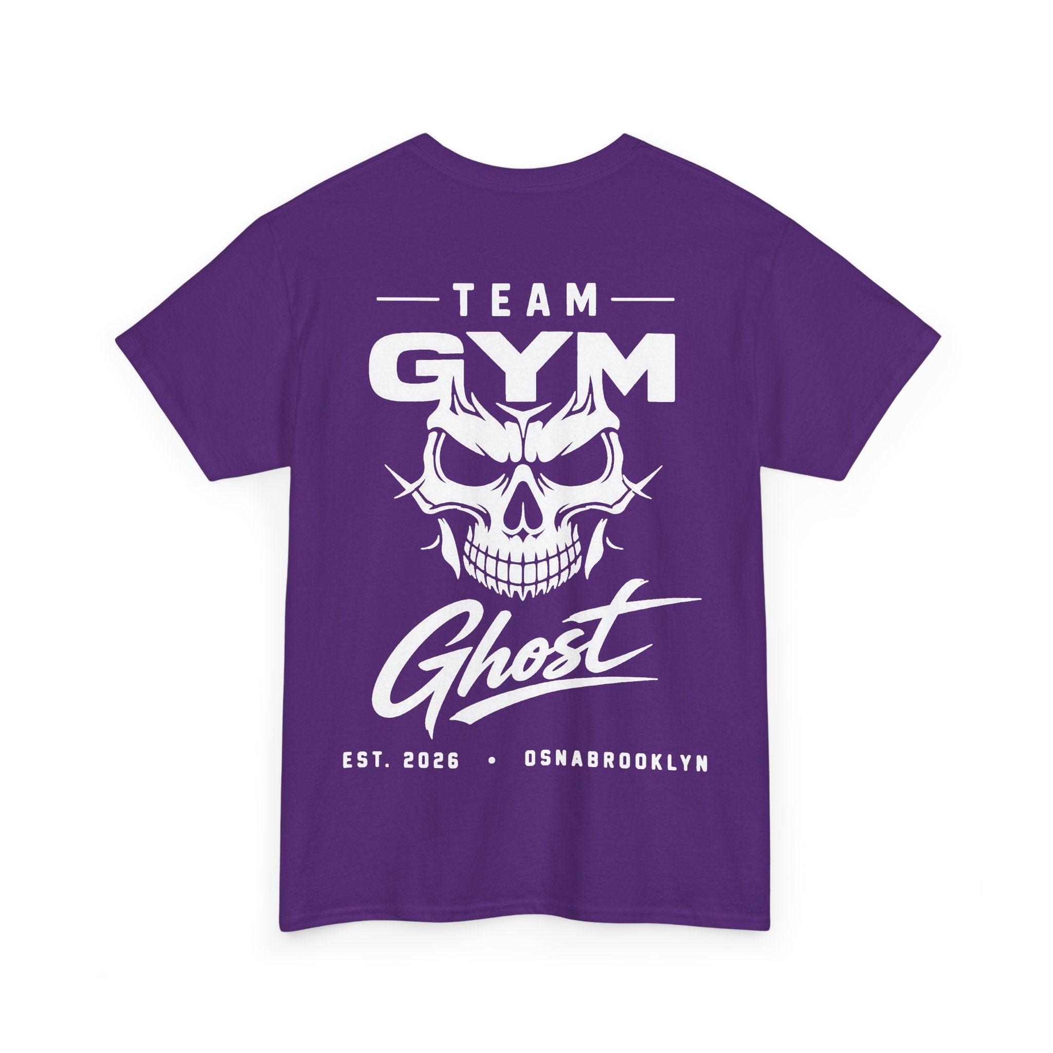 Team Gym Ghost Shirt Regular Fit Weiß Unisex