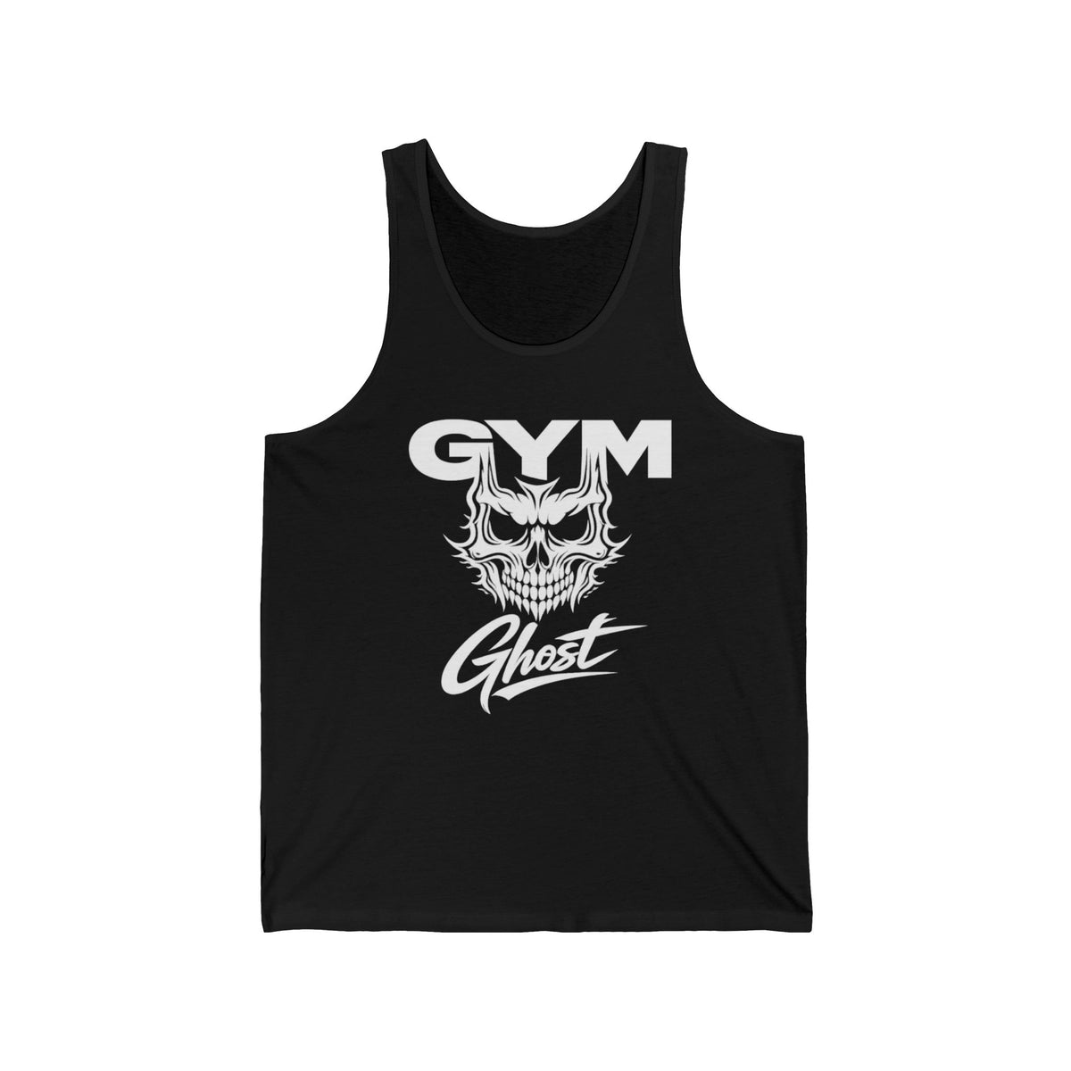 GYM GHOST Basic Tanktop – Black