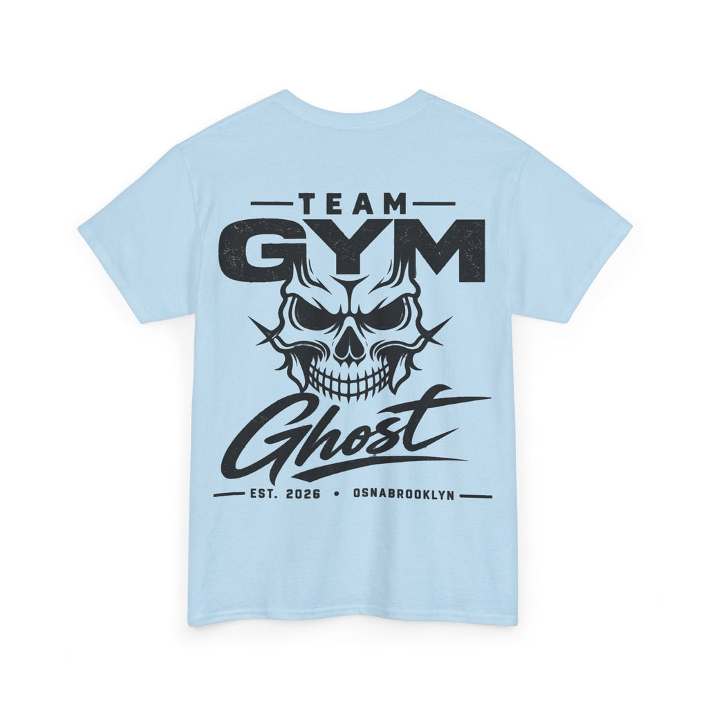 Team Gym Ghost Shirt schwarzer print Unisex 100% Baumwolle viele Farben
