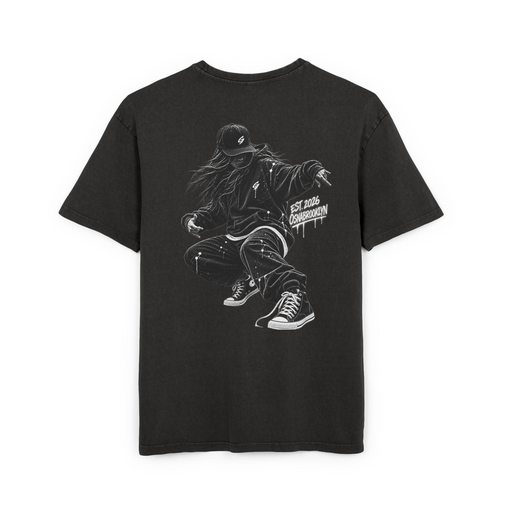Street Ghost Oversize Acid Washed Urban Souls Nr.2 Die Tänzerin unisex