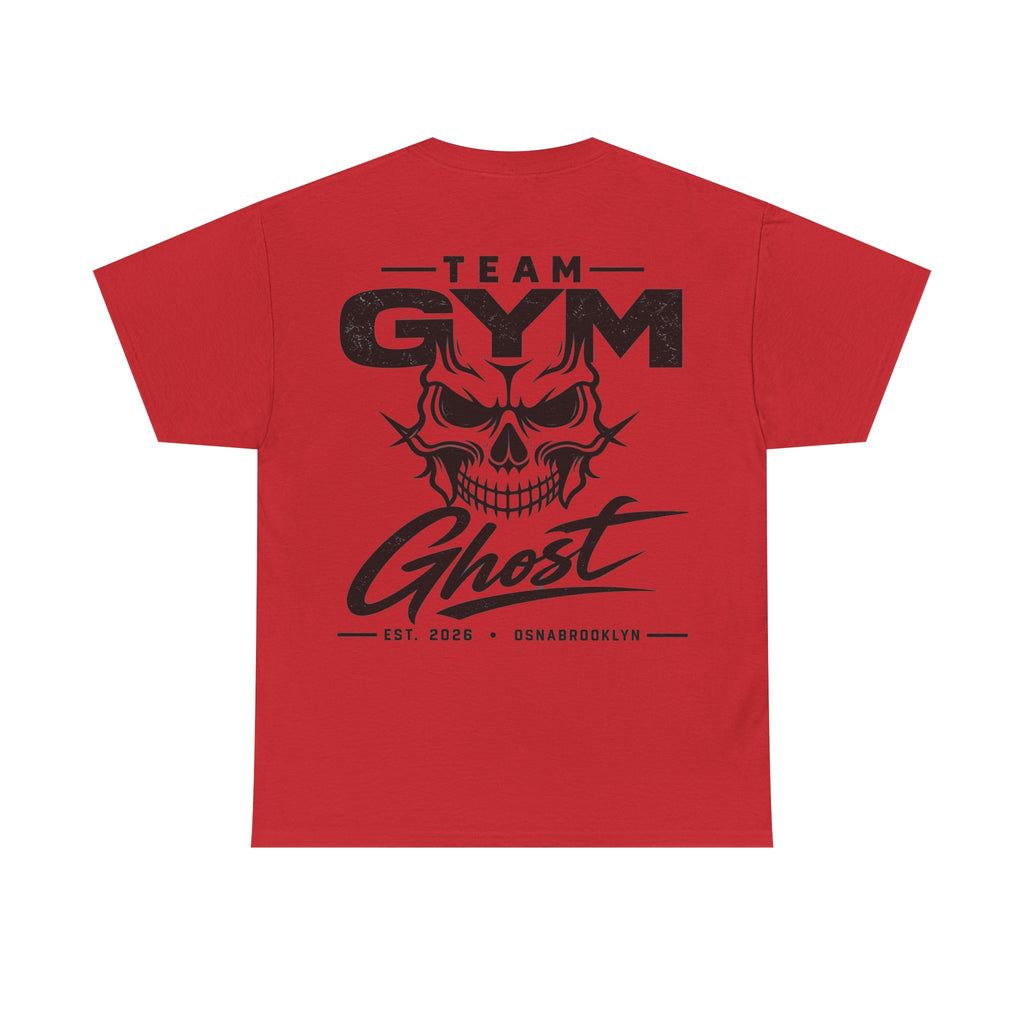 Team Gym Ghost Shirt schwarzer print Unisex 100% Baumwolle viele Farben