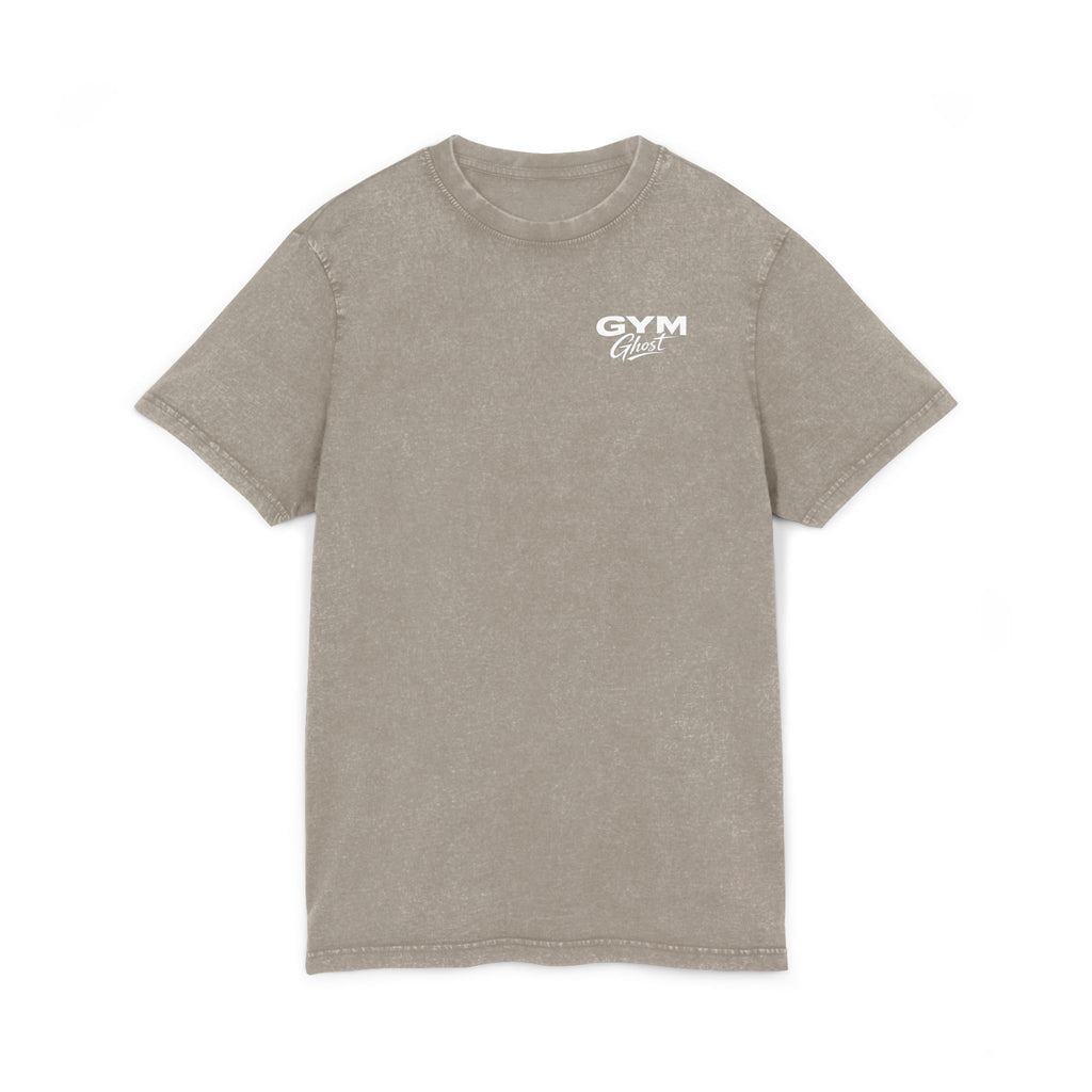 GYM GHOST Premium Basic Shirt Unisex – Acid Wash – 5 Farben