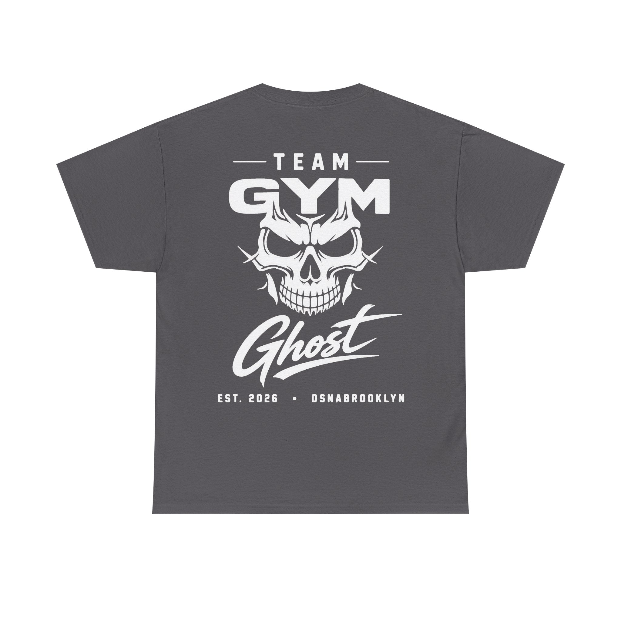 Team Gym Ghost Shirt Regular Fit Weiß Unisex