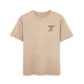 GYM GHOST Acid Wash Oversize T-Shirt – Union Beige & Black "Geiler Scheiss" | Gym & Streetwear