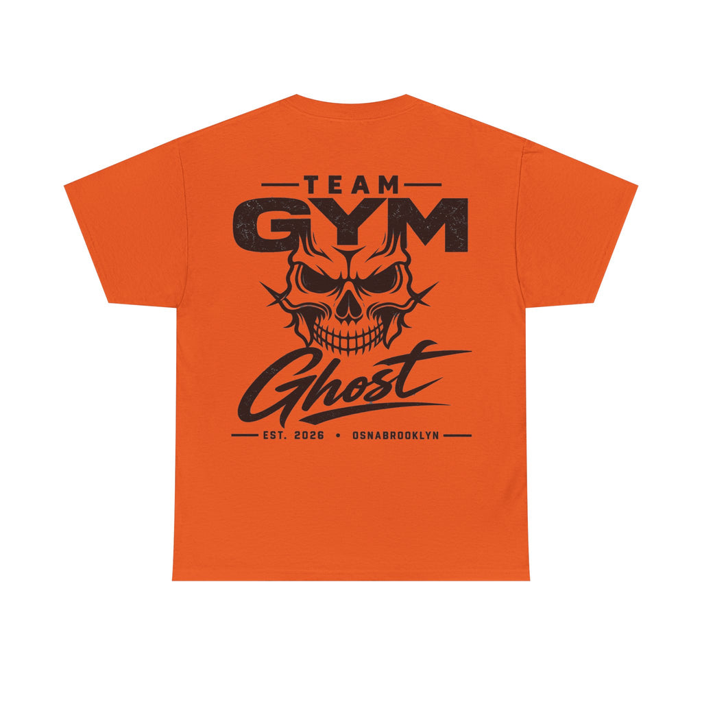 Team Gym Ghost Shirt schwarzer print Unisex 100% Baumwolle viele Farben