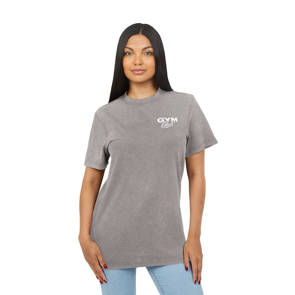 GYM GHOST Premium Basic Shirt Unisex – Acid Wash – 5 Farben