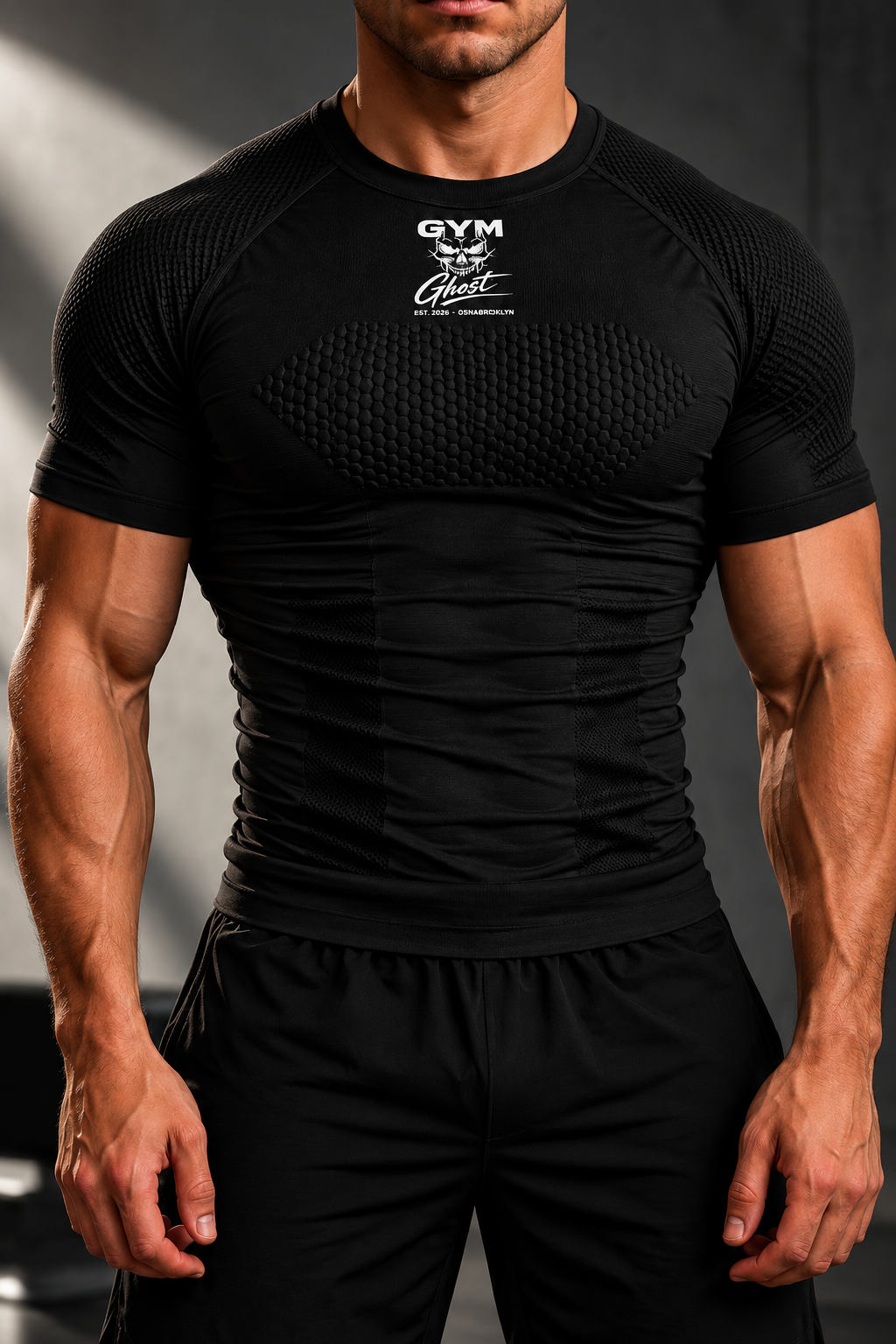 Gym Ghost Compression Shirt