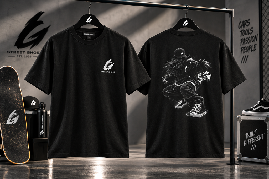 Street Ghost Oversize Urban Soul Nr.2 Die Tänzerin Black Unisex